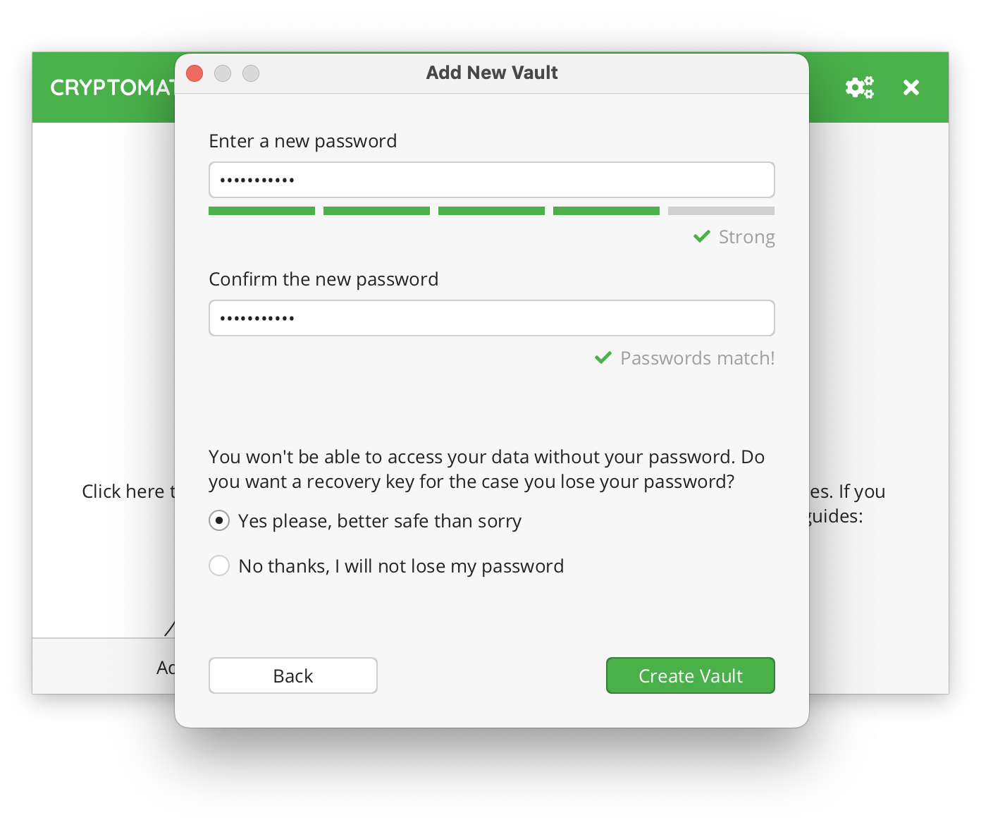 Choosing a sufficiently secure password