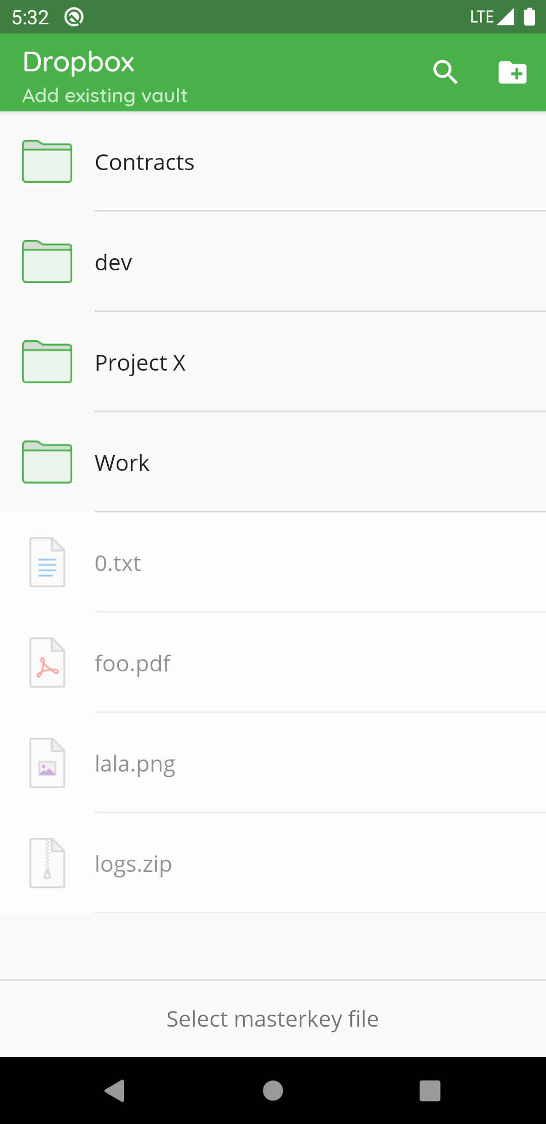 How to add a vault with Android