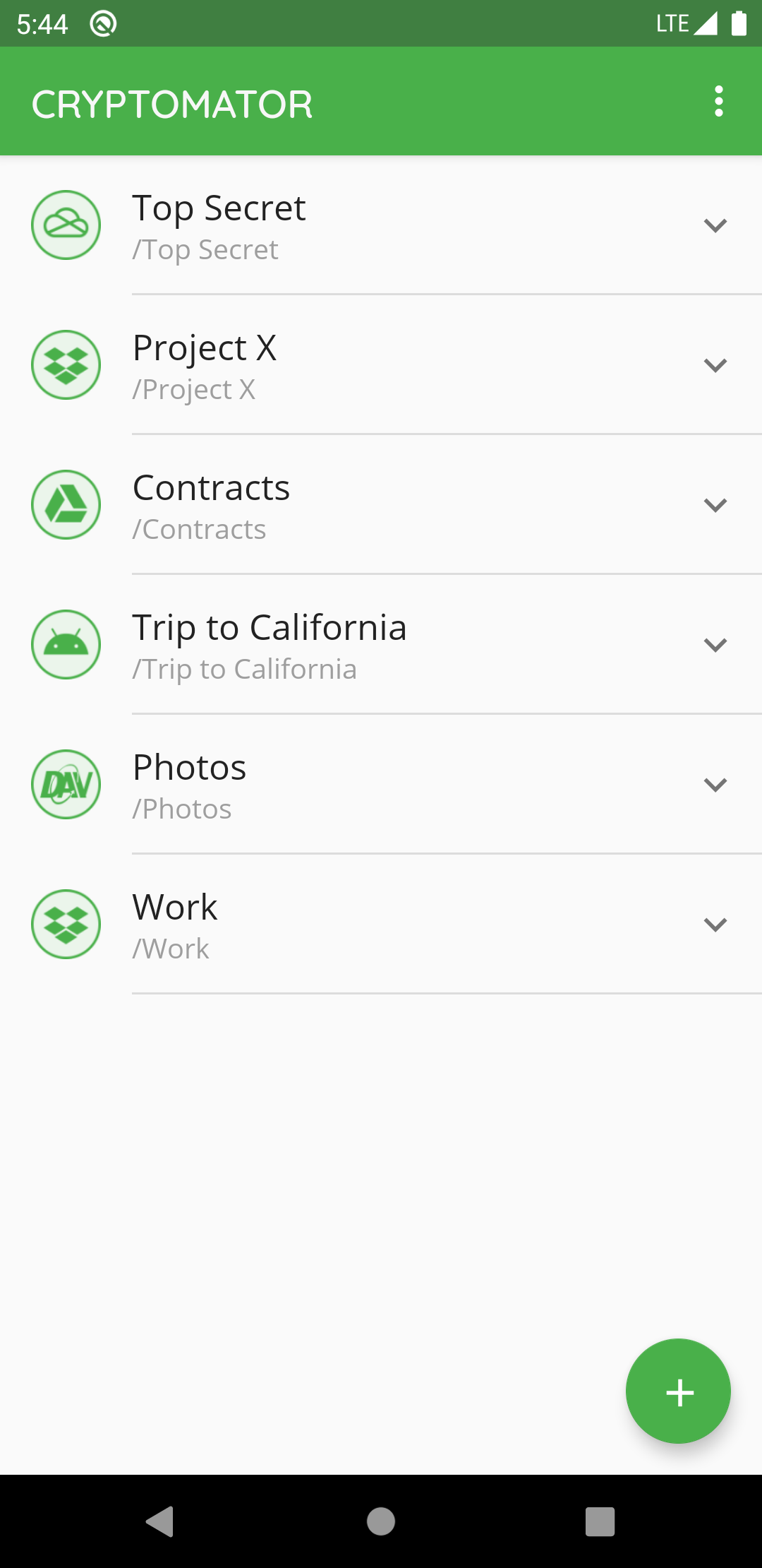 How to add a vault with Android