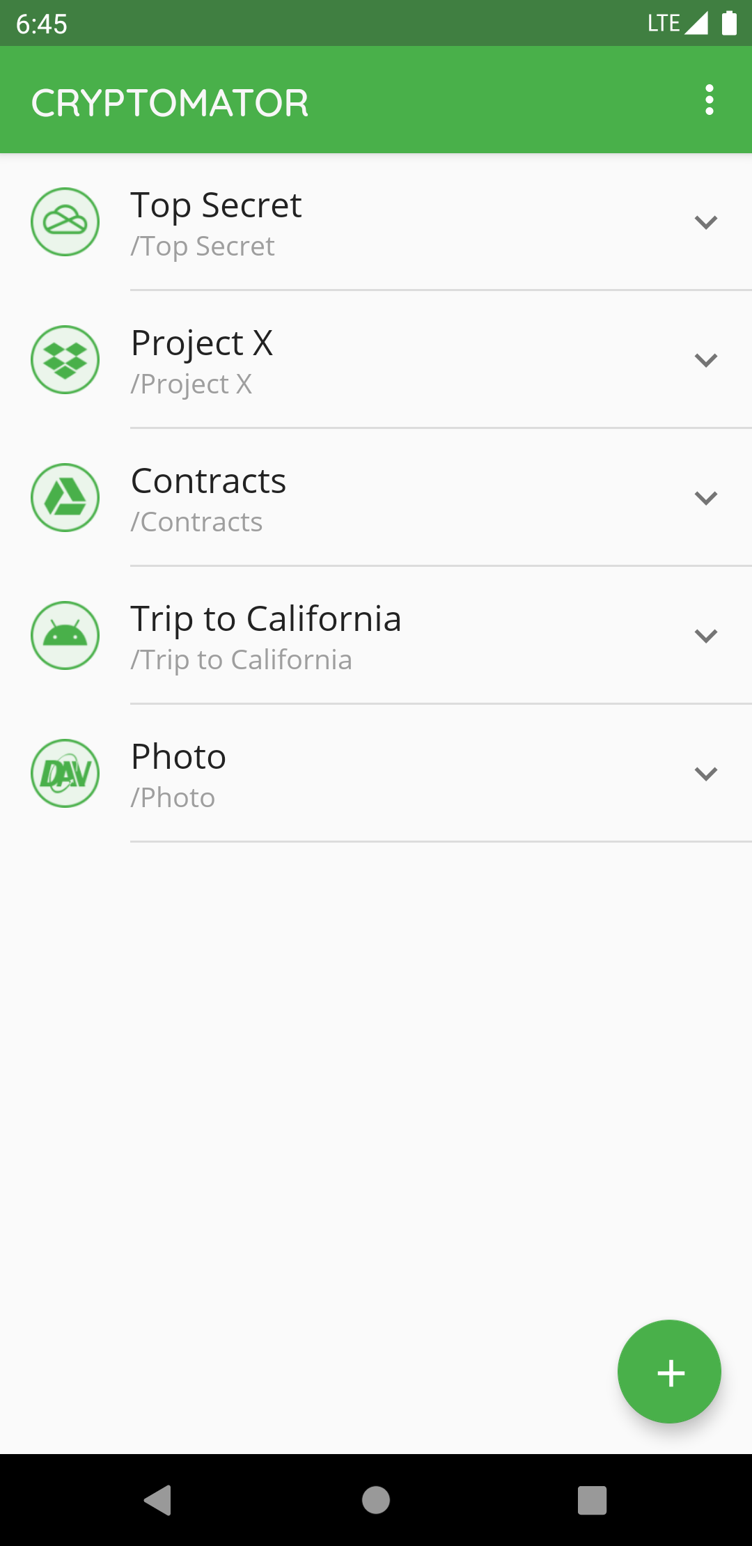 How to rename a vault with Android