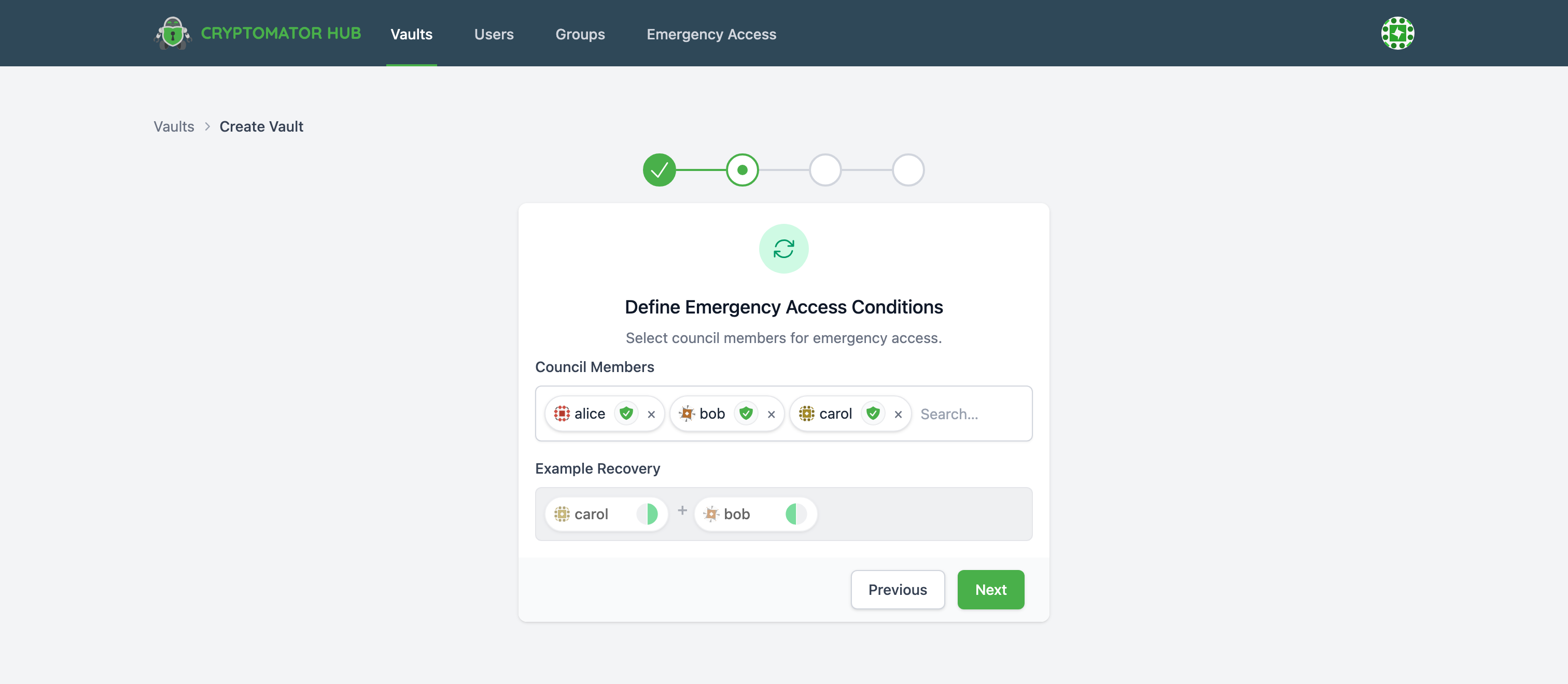 Define Emergency Access Conditions